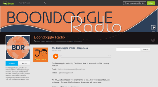 theboondogglepodcast.podbean.com