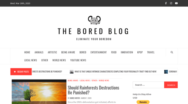 theboredblog.com