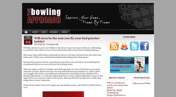 thebowlingapproach.com