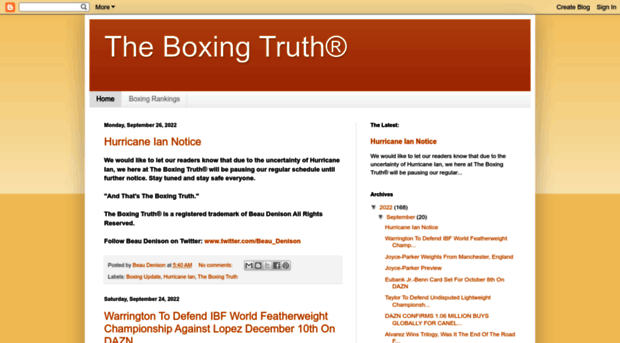 theboxingtruth.com