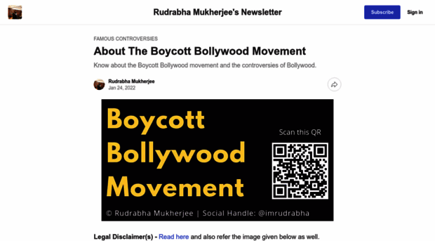 theboycottbollywood.com