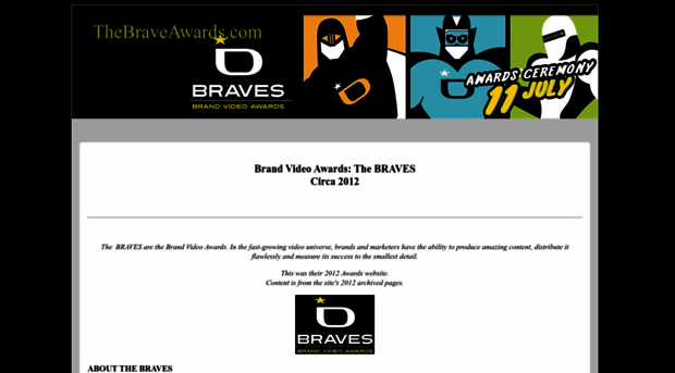 thebraveawards.com