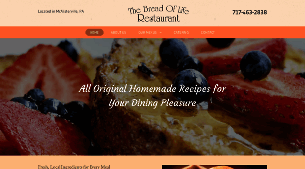 thebreadofliferestaurant.com