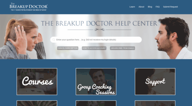 thebreakupdoctor.zendesk.com