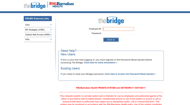 thebridge.barnabashealth.org