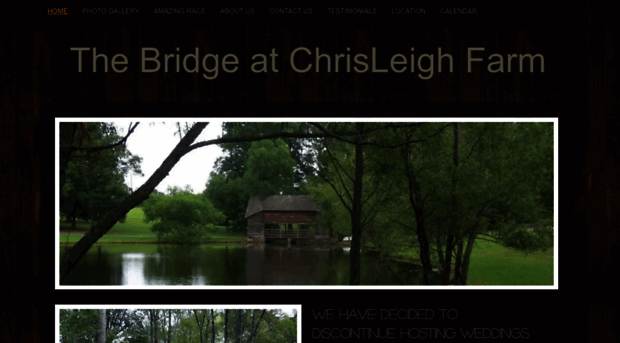thebridgeatchrisleighfarm.com