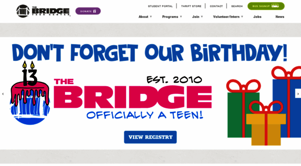 thebridgeteencenter.org