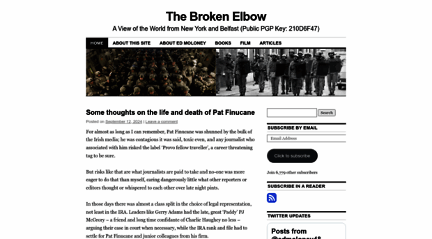 thebrokenelbow.com