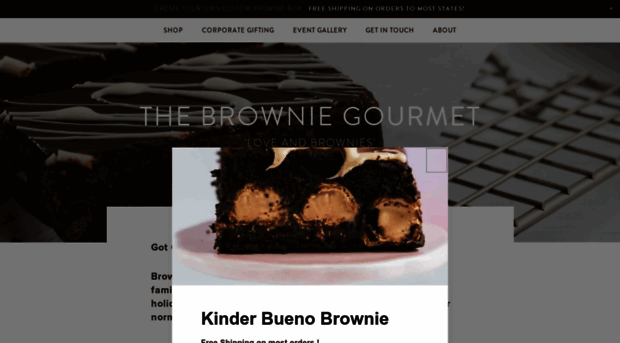 thebrowniegourmet.com