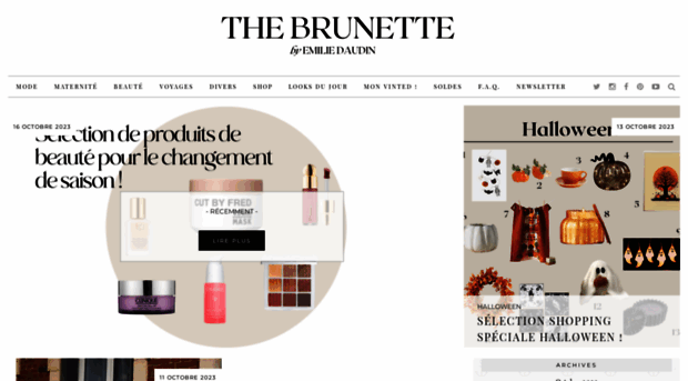 thebrunette.fr