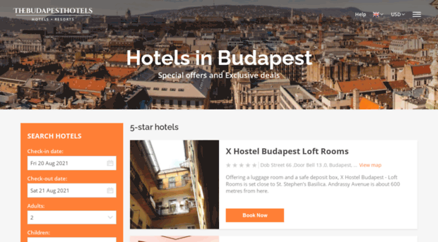 thebudapesthotels.com