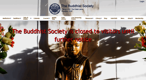 thebuddhistsociety.org