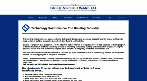 thebuildingsoftwareco.com