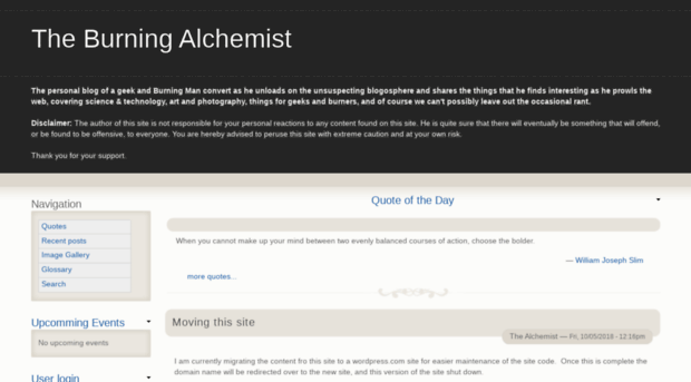 theburningalchemist.com