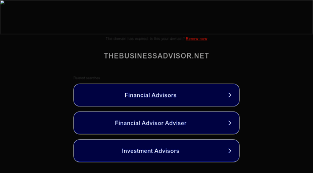 thebusinessadvisor.net