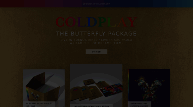 thebutterflypackage.coldplay.com