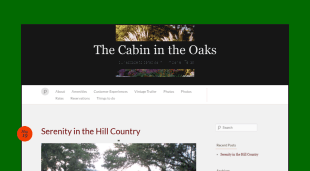 thecabinintheoaks.com