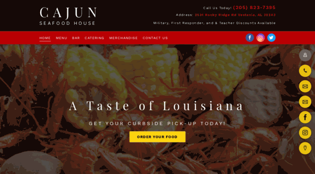thecajunseafoodhouse.com