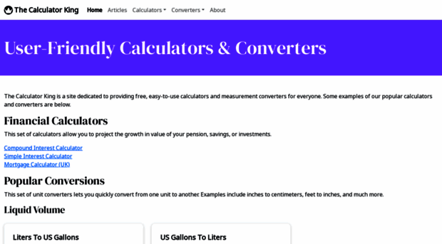 thecalculatorking.com