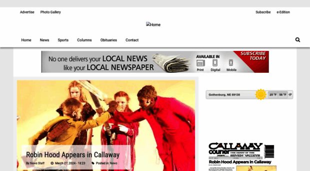 thecallawaycourier.com