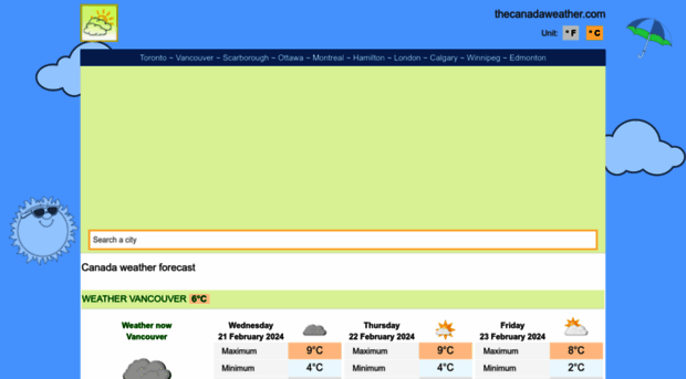 thecanadaweather.com