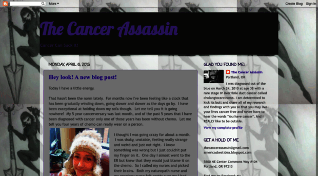 thecancerassassin.blogspot.com