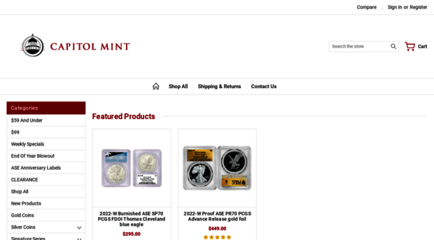 thecapitolmint.com