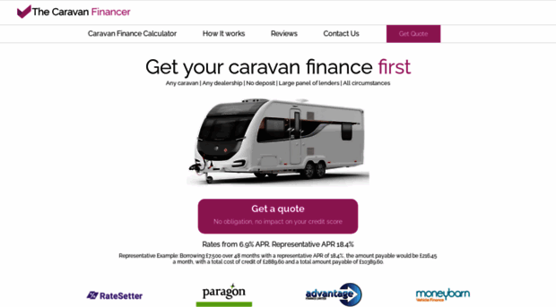 thecaravanfinancer.co.uk