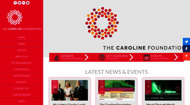 thecarolinefoundation.com