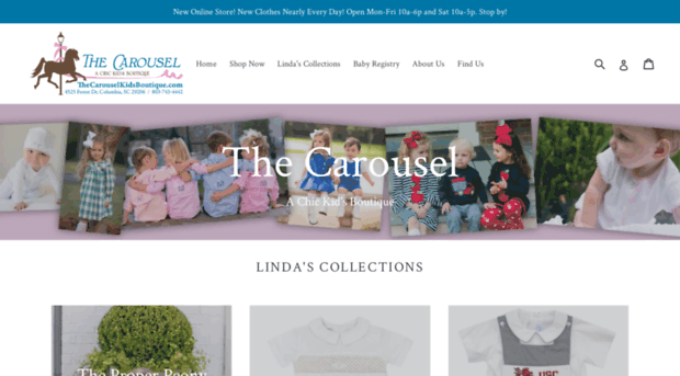 thecarouselkidsboutique.com