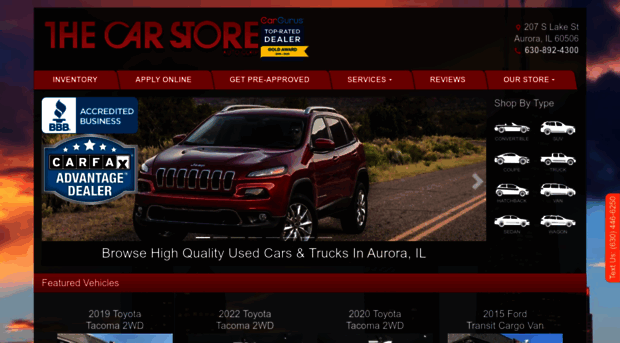 thecarstoreaurora.com