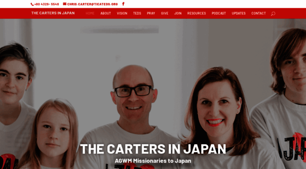 thecartersinjapan.com