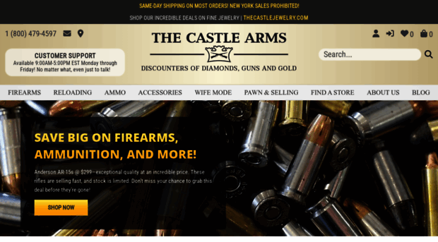 thecastlearms.com