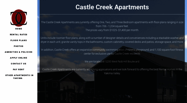 thecastlecreekapartments.com