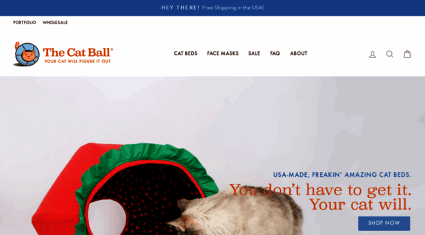 thecatball.com