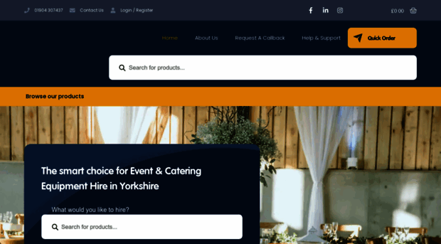 thecateringhirecompany.co.uk