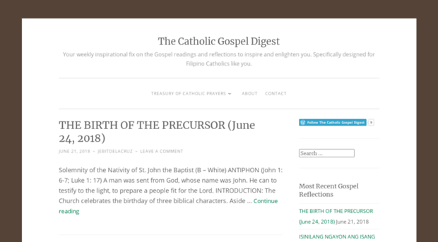 thecatholicgospeldigest.wordpress.com