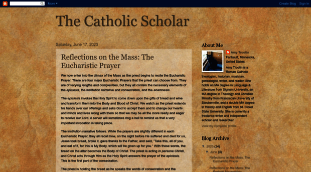 thecatholicscholar.blogspot.it