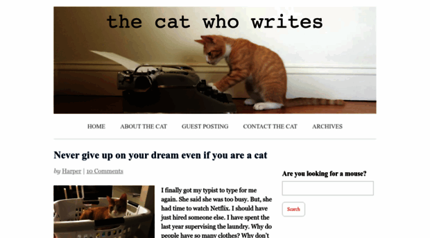 thecatwhowrites.com