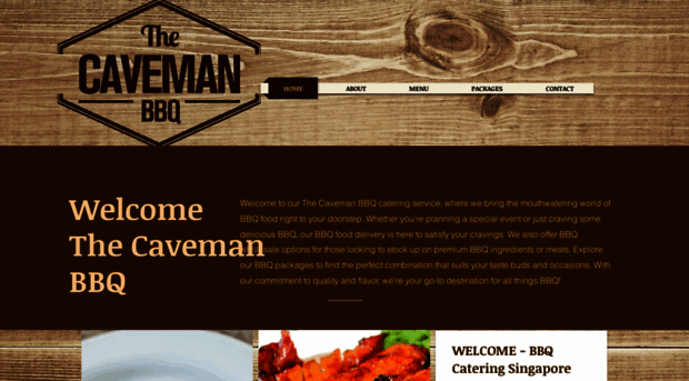 thecavemanbbq.com