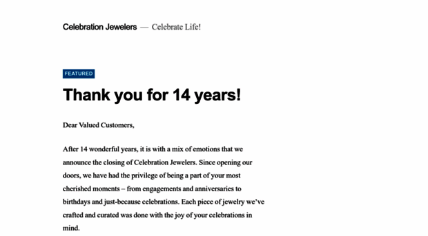 thecelebrationjewelers.com