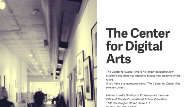 thecenterfordigitalarts.com