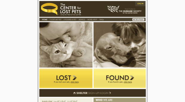 thecenterforlostpets.com