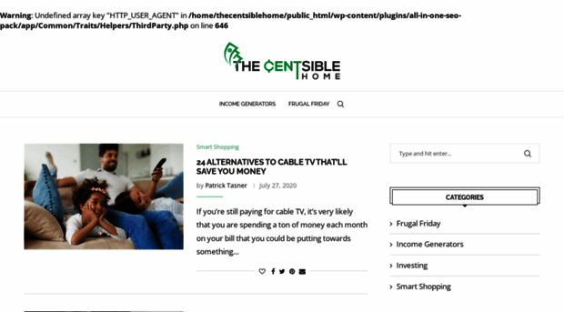 thecentsiblehome.com