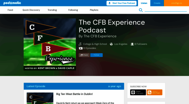 thecfbexperience.podomatic.com