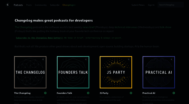 thechangelog.com