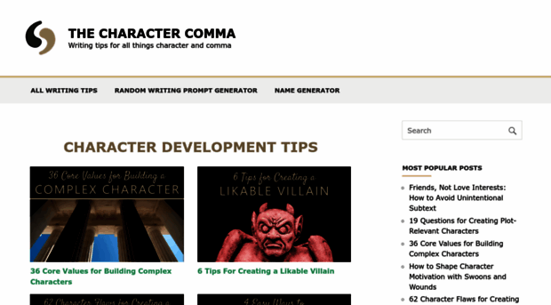 thecharactercomma.com