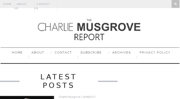 thecharliemusgrovereport.com