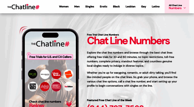 thechatlinenumbers.com