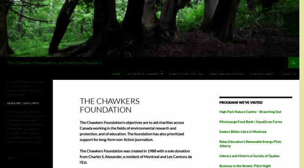 thechawkersfoundation.org